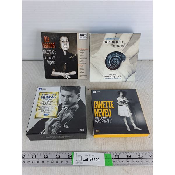 Various CDs- Christian Ferras, Ginette Neveu