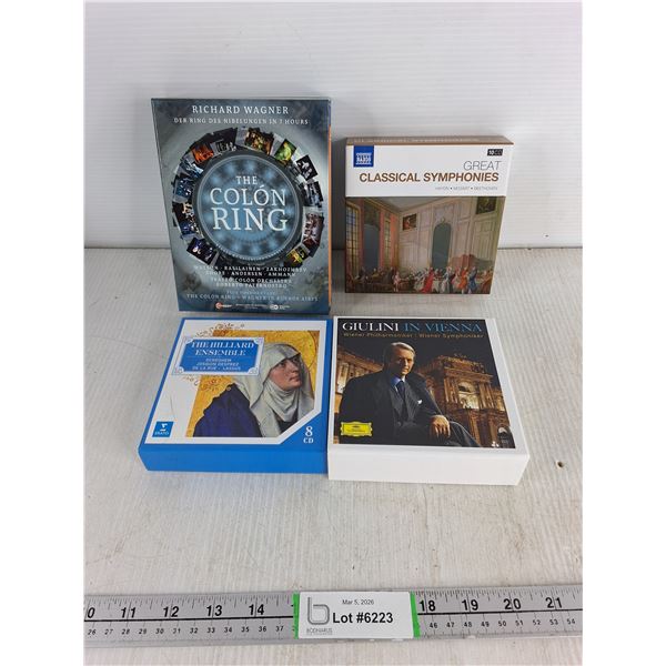(4) Various CDs Sets-Classical