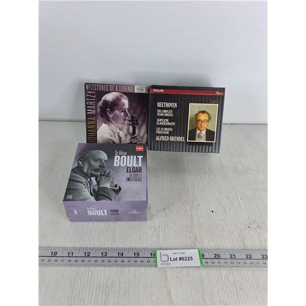 (3) Assorted CDs Sets- Ohanna Martyz, Classical