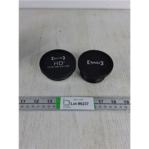 (2) Opteka Camera Len- Macro High Definition