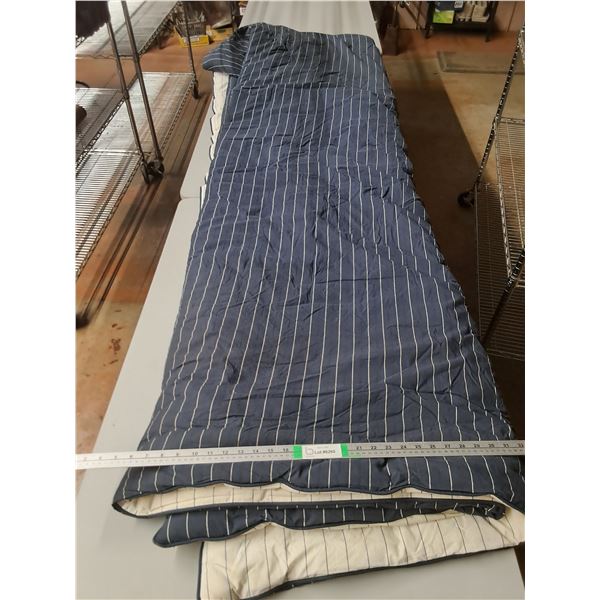 Blue Striped King Size Comforter - PICK UP