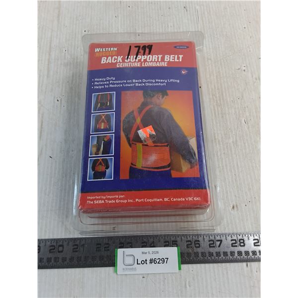 NIB "Western Rugged" Back Support Belt