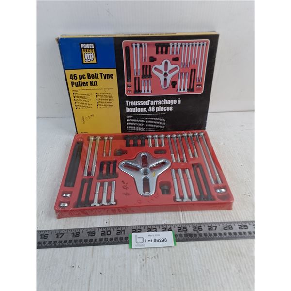 NIB "Power Fist" 46-Piece Bolt Type Puller Kit