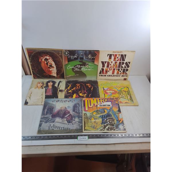 (8) Rock Records (Cheap Trick, Kansas, Steely Dan)