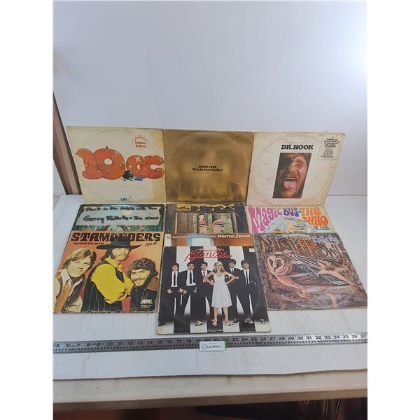 (10) Rock Records (Blondie, Dr.Hook, Styx)