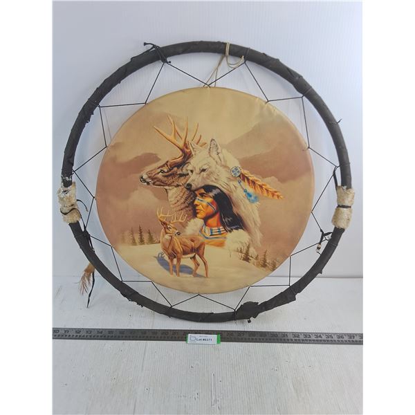 "Indigenous Themed" Wall Decor - 24" Diameter - Pick Up Preferred