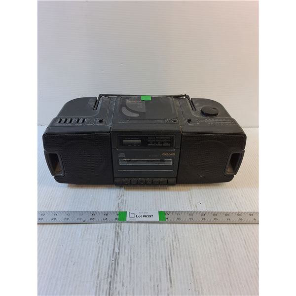 Cassette Player- Powers On- As Is, Pickup Preferred