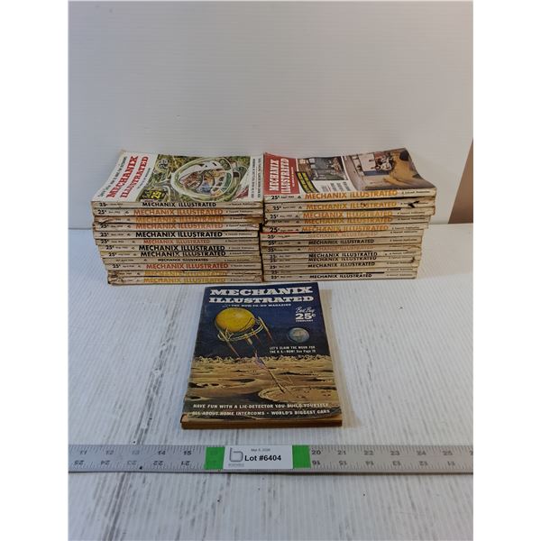 Vintage Books (26)  - Mechanix Illustrated - PICK UP