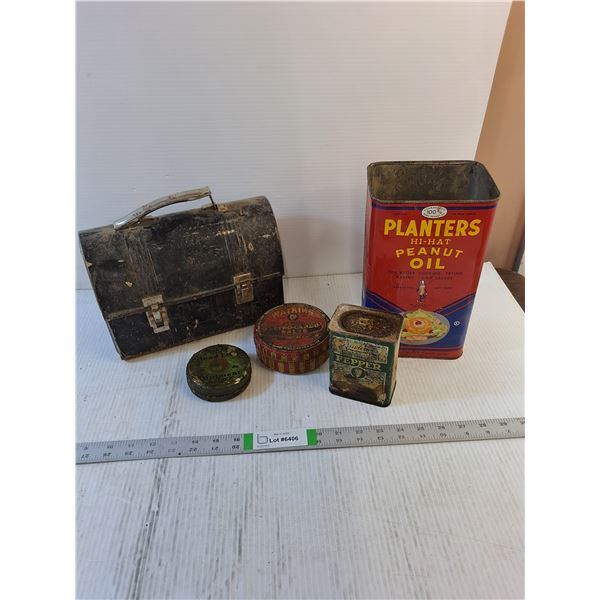 Vintage Tins / Lunch Box