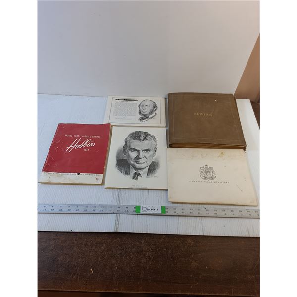 Vintage-Hobbie/Sewing /Canadian Government Leaders