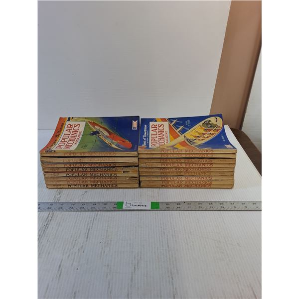 Vintage Books (17) - Popular Mechanics 1941-44 - PICK UP