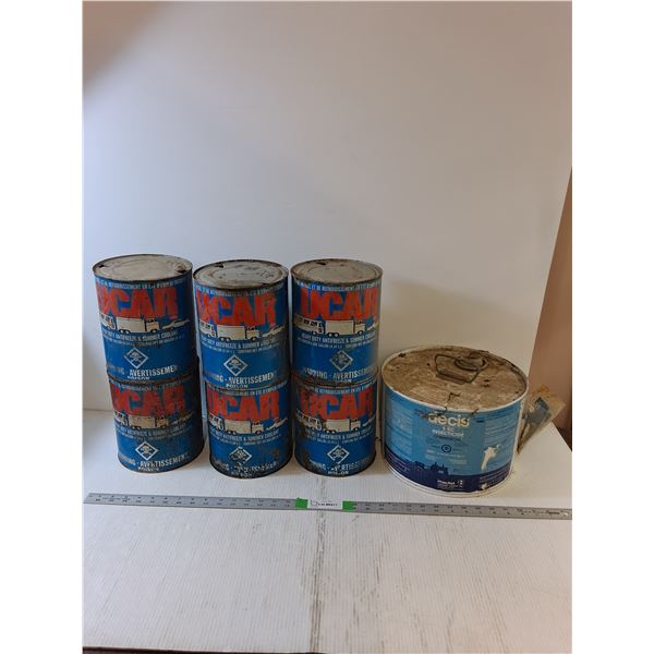 Tins / Empty Canisters - UCAR, Decis - PICK UP