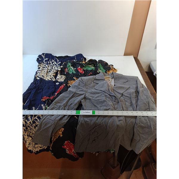 Vintage Dresses - Blue M-L, Black M-L, Grey M-L