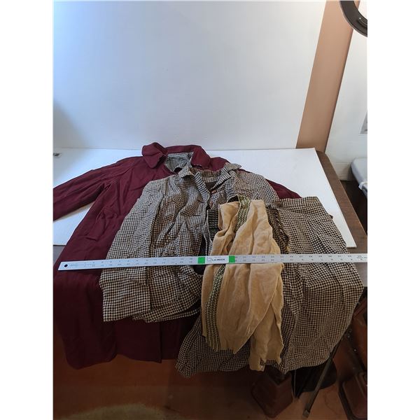 Vintage Dresses/Overcoat  M-L