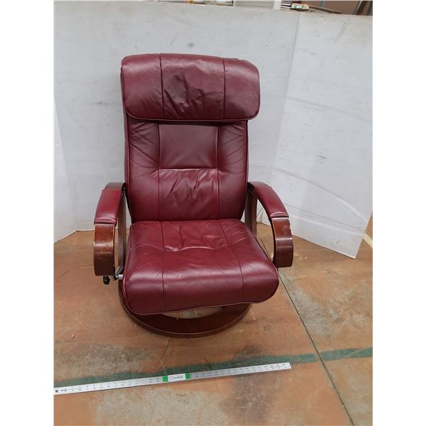 * Leather Recliner Chair (No Ottoman) - Cannot Ship