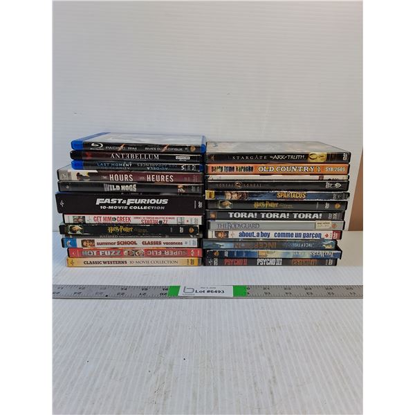 DVD/ Blu-Ray Movies