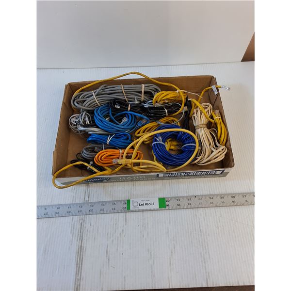 Assorted  - CAT/Ethernet Cabling