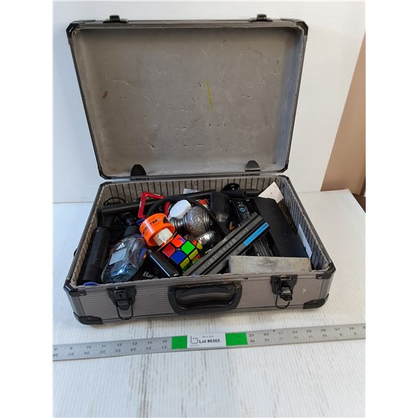 Metal Case - 6" x 13 1/2" x 18" with Contents