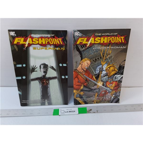 (2) Flashpoint Graphic Novels