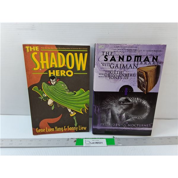 (2) Graphic Novels- The Shadow Hero & The Sandman