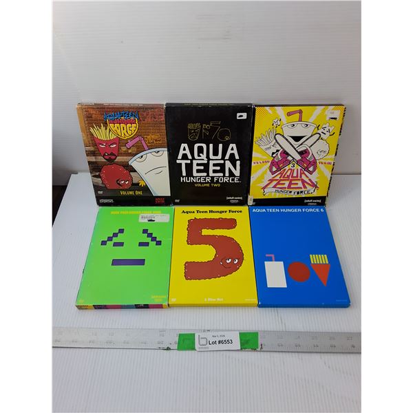 Aqua Teen Hunger Force DVDs- Volumes 1-6