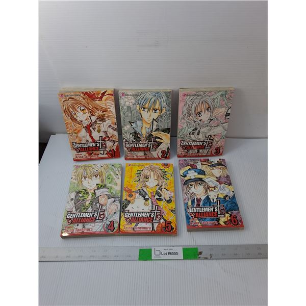 (6) The Gentleman's Alliance Cross Graphic Novels