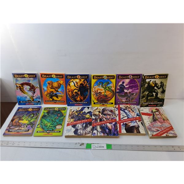 Beast Quest & Le Chevalier d'Eon Books