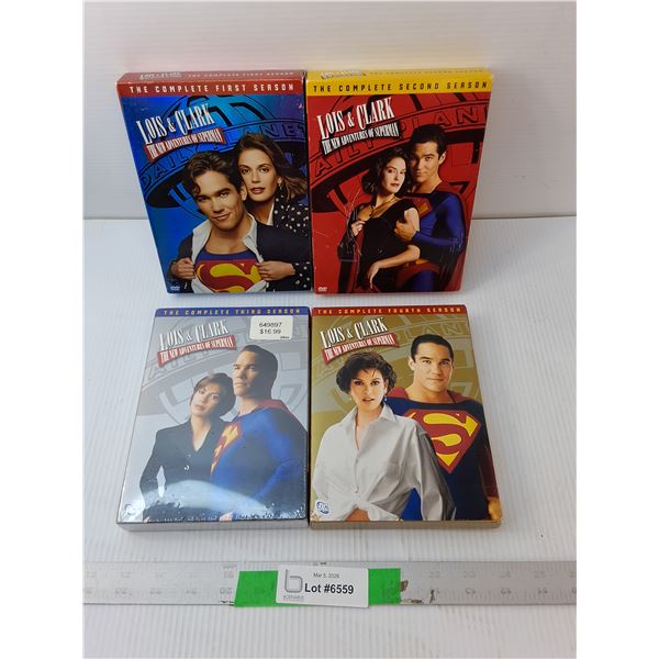 Lois & Clark The Adventures of Superman Seasons 1-4