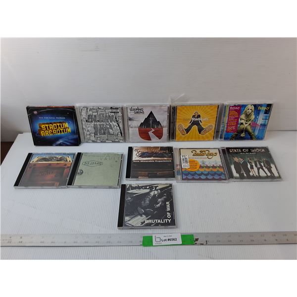 (11) CDs- Bachman Turner Overdrive, Def Leppard, The Beach Boys, Misc.