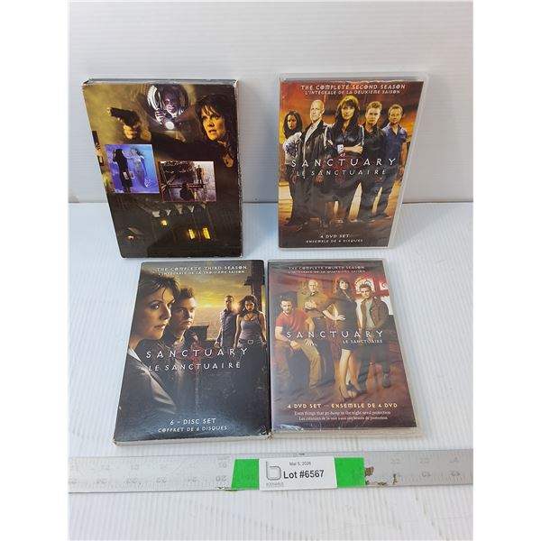 Sancturary DVD Set- Seasons 1-4