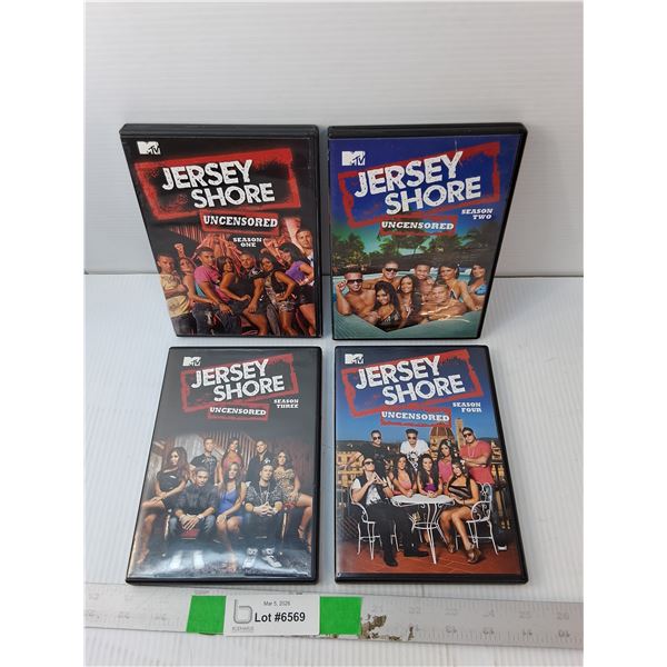 Jersey Shore DVDs- Seasons 1-4