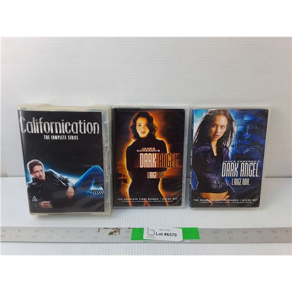 DVD Sets- Californication Full Series & Dark Angel Seasons 1 & 2