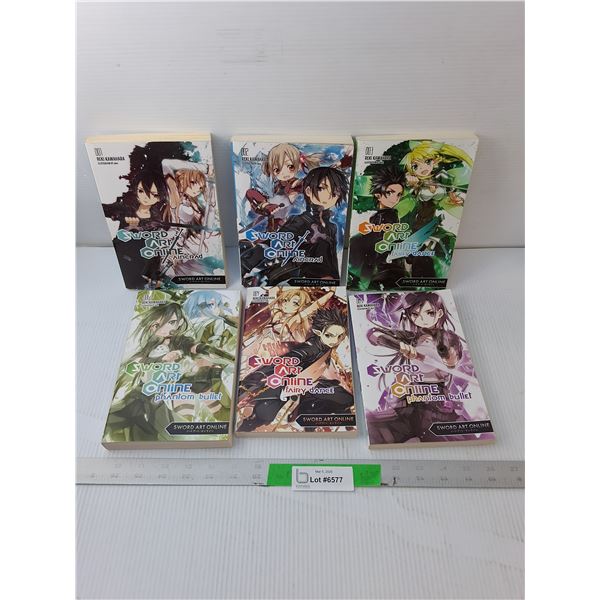 (6) Sword Art Online Books