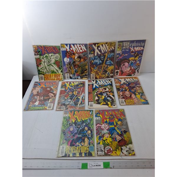(10) X-Men Comics