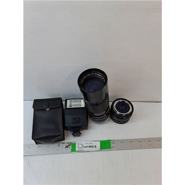 Camera Accessories- Lenses & Flash Mount