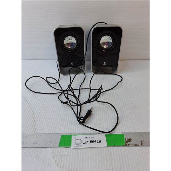 Logitech Computer Speakers- Untested
