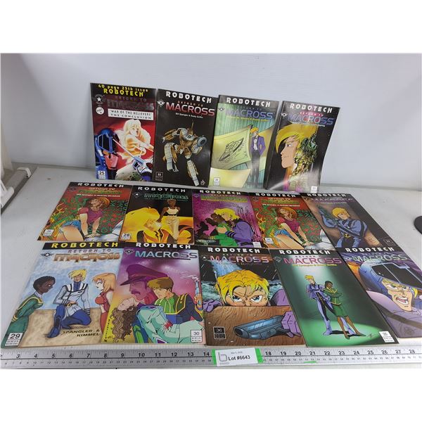 (14) Robotech Comics