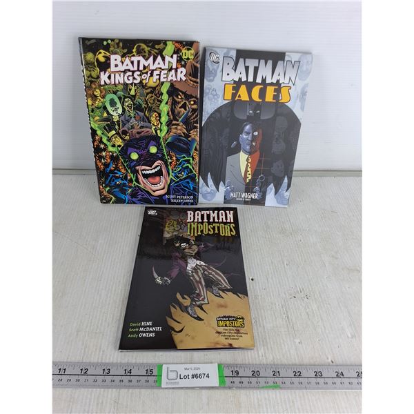 (3) Assorted Batman Comics