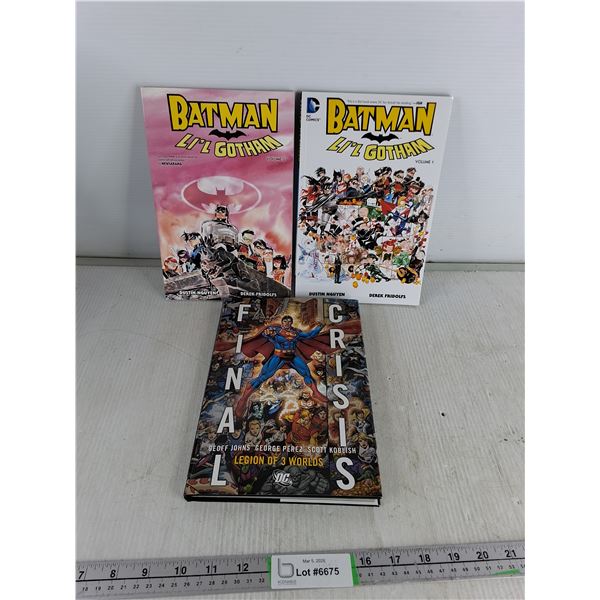 (3) Comics- Batman & Final Crisis