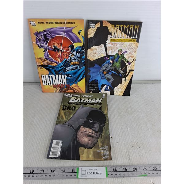 (3) Various Batman Comics