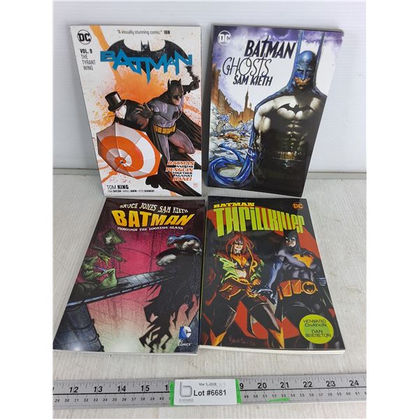 (4) Assorted Batman Comics