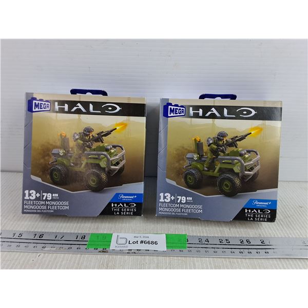 Mega Halo Fleetcom Mongoose Building Blocks - Sealed