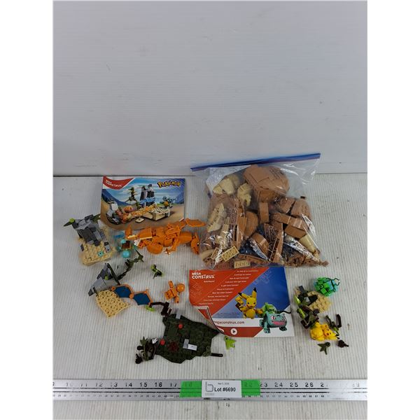 Assorted Pokemon Building Blocks