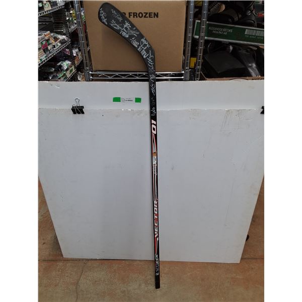 *CCM Vector Autographed Hockey Stick 62", PICKUP ONLY
