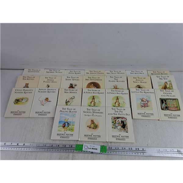 Beatrix Potter Books - The Tale of Timmy Tiptoes, Ginger & Pickles, Nursery Rhymes