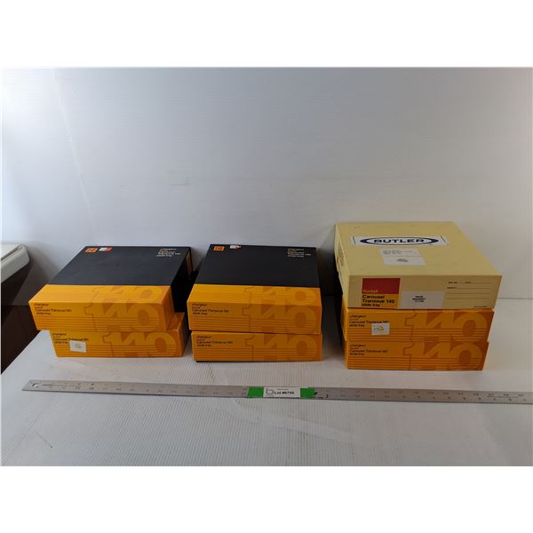 (7) Kodak Carousel Slide Trays- PICK UP