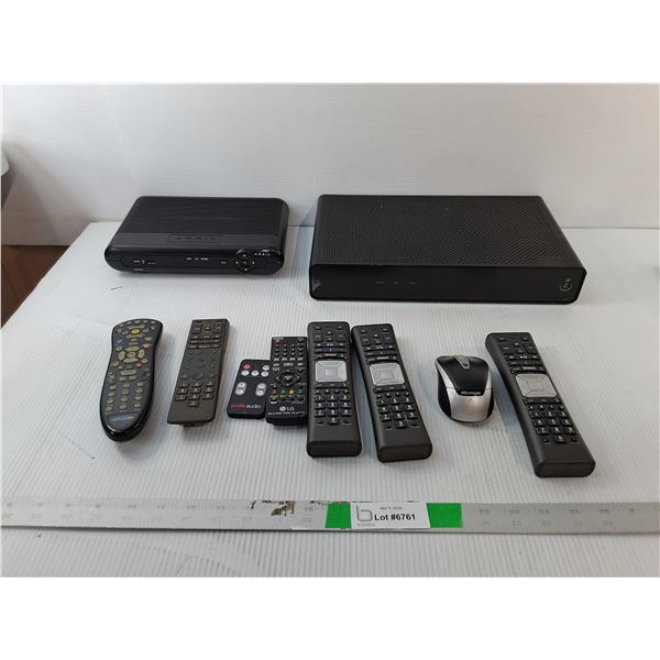 Satellte TV Receiver, Arris Top Box & Miscellaneous Remotes