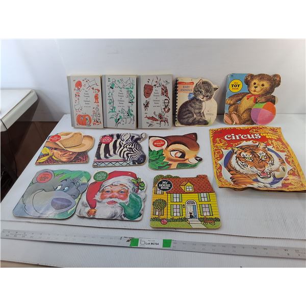 Vintage Children's Books- Treasuries of Stories, The Cowboy Book, My House Book, Misc.