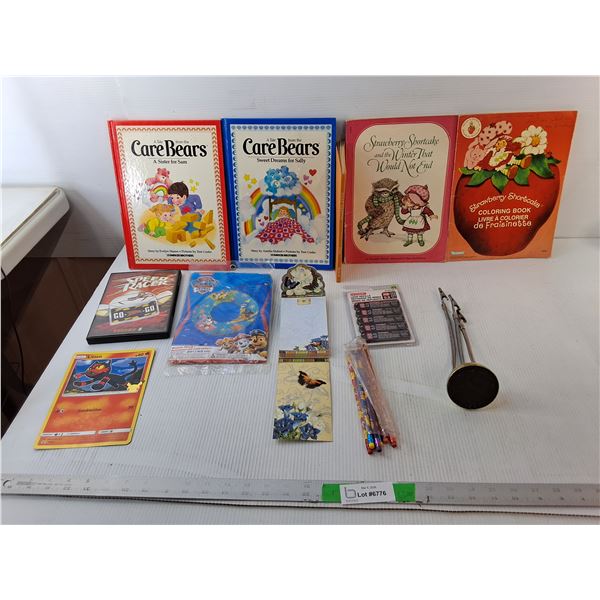 Care Bears & Strawberry Shortcake Books, Paw Patrol Swim Ring, Misc.