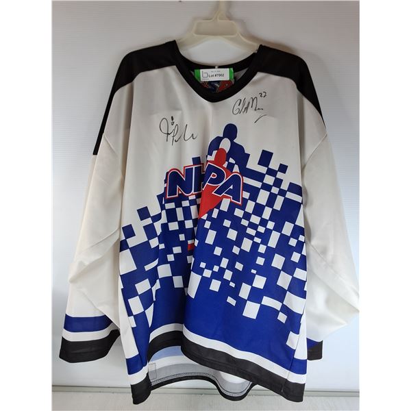 NHLPA Jersey-Size XL- has (2) Autographs-Players Unknown